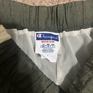 Champion Olive Green Athletic Shorts